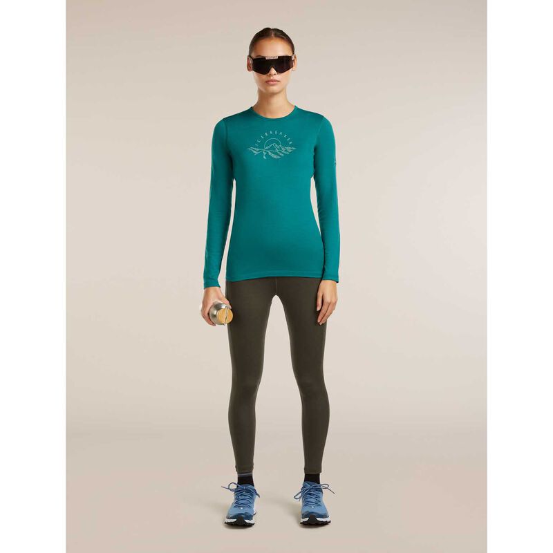 Icebreaker Womens Merino 260 Fastray II 25in High Rise Tights image number 2